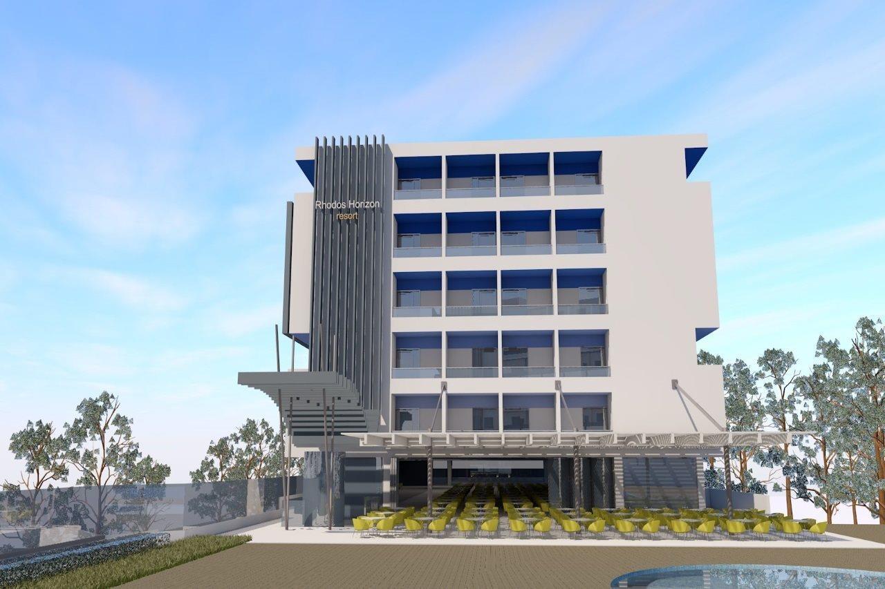 Hotel Belvedere Beach Rhodes City 外观 照片